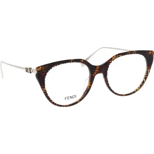 Originale Brille mit Garantie , Damen, Größe: 53 MM - Fendi - Modalova