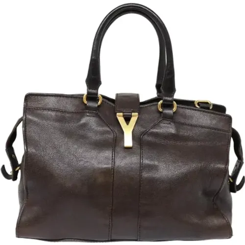 Pre-owned Leder schultertasche - Yves Saint Laurent Vintage - Modalova