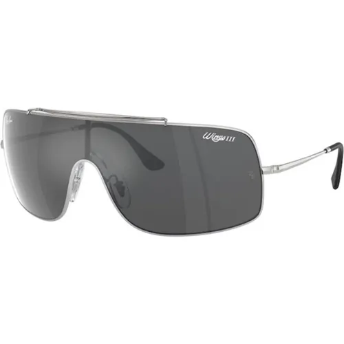 Silber Graue Aviator Sonnenbrille , unisex, Größe: 36 MM - Ray-Ban - Modalova
