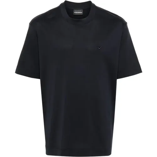 Stilvolle Herren T-Shirts & Polos Kollektion , Herren, Größe: XL - Emporio Armani - Modalova