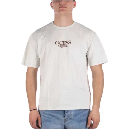 Go Brent T-Shirt Mit Logo-Schriftzug - Guess - Modalova