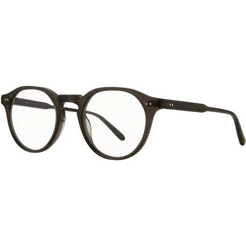 Black Glass Royce Sunglasses Frames , unisex, Sizes: 46 MM - Garrett Leight - Modalova