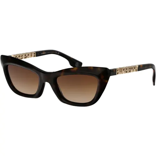 Stylische Sonnenbrille mit 0Be4409 Design , Damen, Größe: 51 MM - Burberry - Modalova
