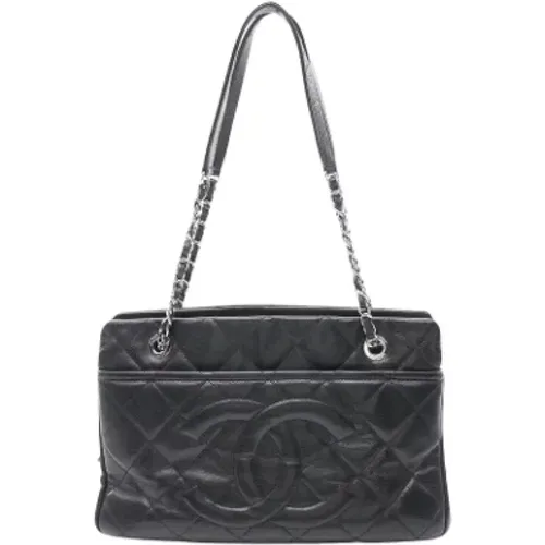 Pre-owned Leather chanel-bags , female, Sizes: ONE SIZE - Chanel Vintage - Modalova