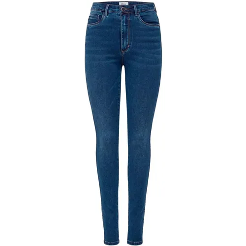 Blaue Damen Jeans , Damen, Größe: M L32 - Only - Modalova