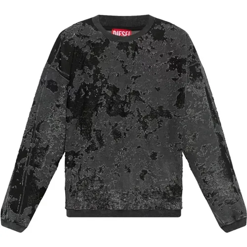 Sweatshirt Aw24 Mens Fashion , male, Sizes: M, L - Diesel - Modalova