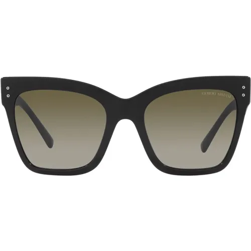 Modische quadratische Sonnenbrille - Giorgio Armani - Modalova