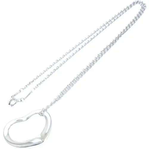 Pre-owned Silver necklaces , female, Sizes: ONE SIZE - Tiffany & Co. Pre-owned - Modalova