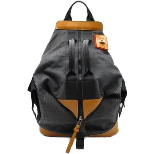 Pre-owned Canvas backpacks , female, Sizes: ONE SIZE - Loewe Pre-owned - Modalova