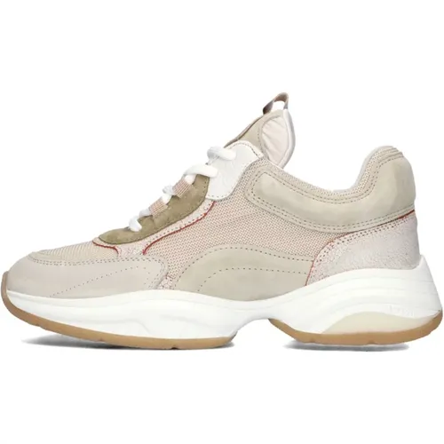 Beige Low Top Sneakers Pepper Fin - Via Vai - Modalova