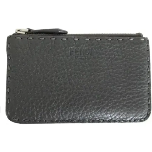 Pre-owned Leder Portemonnaies , Damen, Größe: ONE Size - Fendi Vintage - Modalova