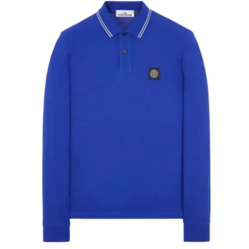 Polo Shirt V0022 - Größe: XL, Farbe: V0022 - Bright , Herren, Größe: S - Stone Island - Modalova