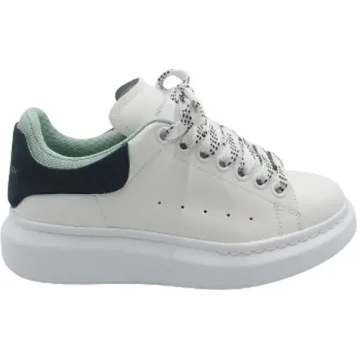 Pre-owned Leather sneakers , female, Sizes: 3 UK - Alexander McQueen Pre-owned - Modalova