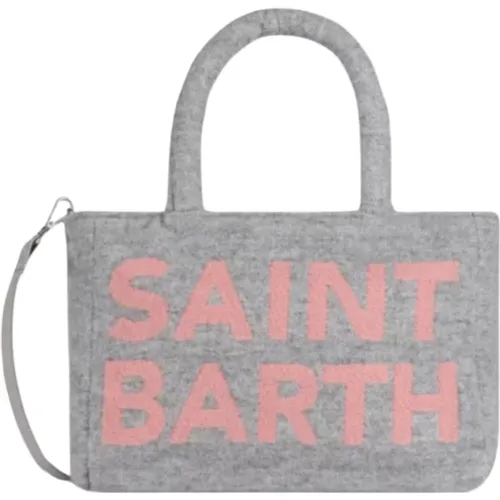 Handbags - Wool Polyester Blend , female, Sizes: ONE SIZE - MC2 Saint Barth - Modalova