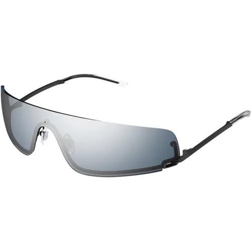 Stylish Sunglasses with Grey Lenses , unisex, Sizes: ONE SIZE - Gucci - Modalova