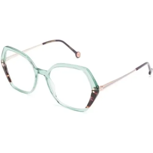 Grüne Optische Brille Stilvoll und vielseitig - Carolina Herrera - Modalova