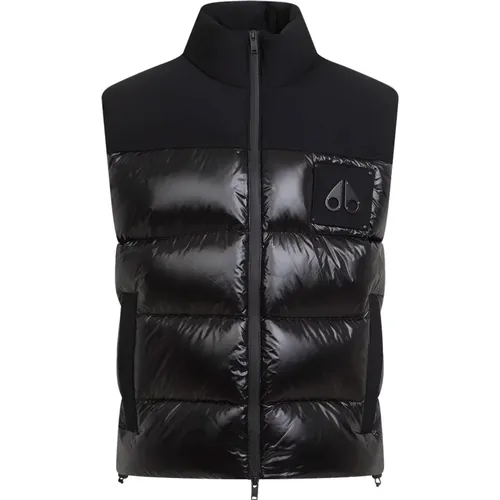 Quilted Sleeveless Vest , male, Sizes: S, M - Moose Knuckles - Modalova