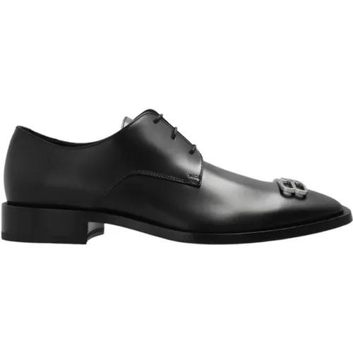 Leather Derby shoes , male, Sizes: 5 UK - Balenciaga - Modalova