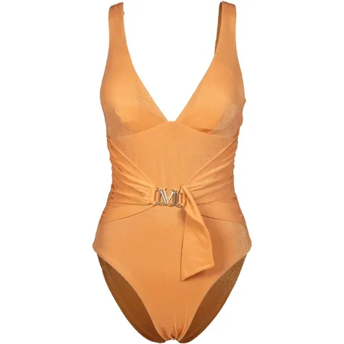 Carlie One-Piece Swimsuit , female, Sizes: L, M, S - Max Mara - Modalova