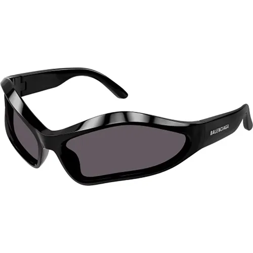 Schwarze Sonnenbrille für Frauen , Damen, Größe: ONE Size - Balenciaga - Modalova