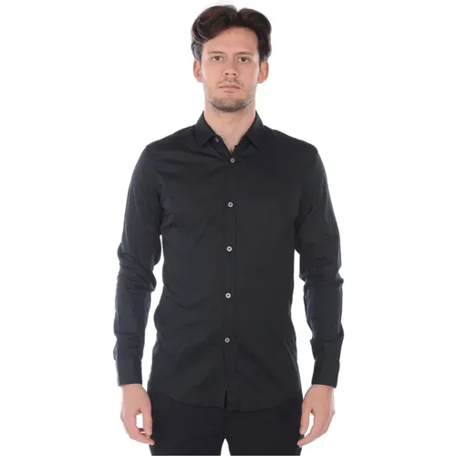 Casual Button-Up Hemd , Herren, Größe: 2XL - Daniele Alessandrini - Modalova