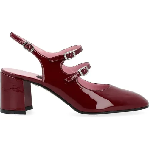 Burgunder Lackleder High Heel Schuh - Carel - Modalova