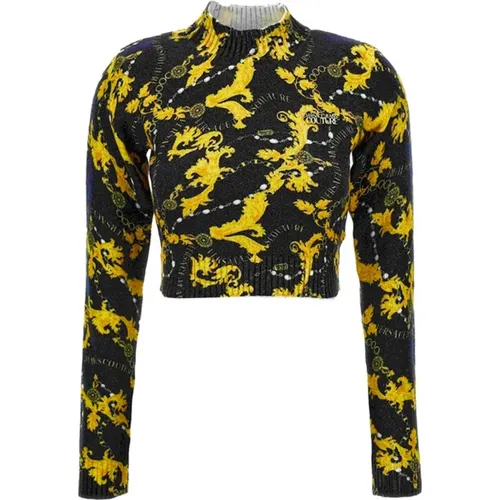 Stylische Sweaters für Männer , Damen, Größe: XS - Versace Jeans Couture - Modalova