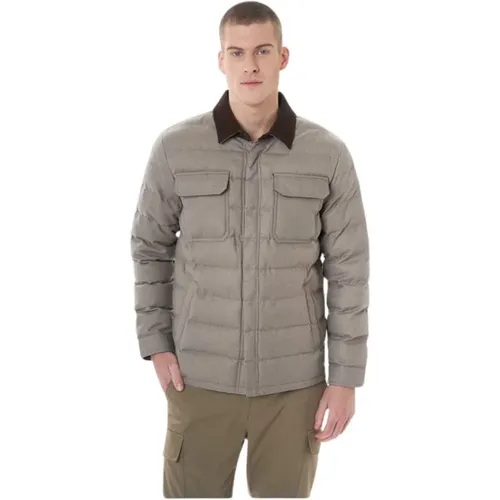Quilted Velvet Collar Jacket , male, Sizes: XL, L - U.s. Polo Assn. - Modalova