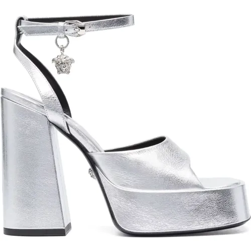 High Heel Sandals , female, Sizes: 4 1/2 UK - Versace - Modalova