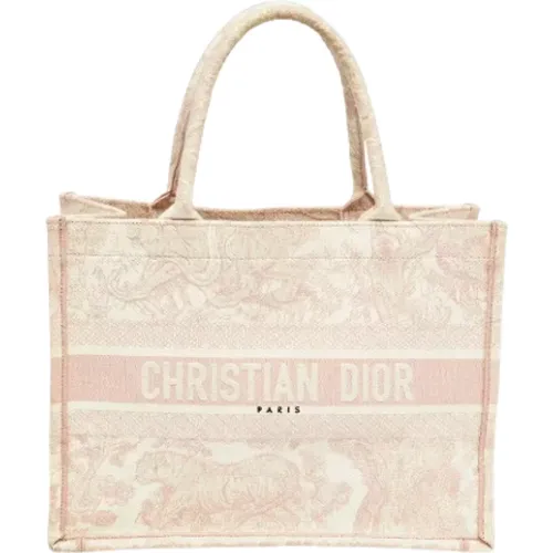 Pre-owned Canvas dior-bags , female, Sizes: ONE SIZE - Dior Vintage - Modalova