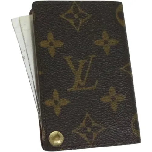 Pre-owned Canvas wallets , female, Sizes: ONE SIZE - Louis Vuitton Vintage - Modalova