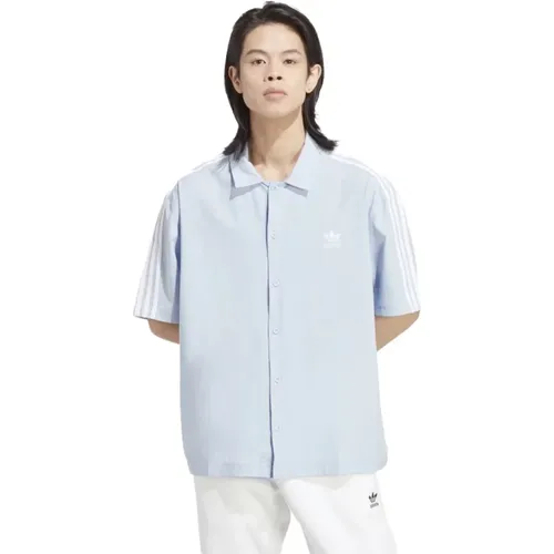 Klisches Hemd , Herren, Größe: S - Adidas - Modalova