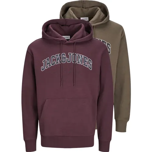 Caleb Hoodie Set , Herren, Größe: XL - jack & jones - Modalova