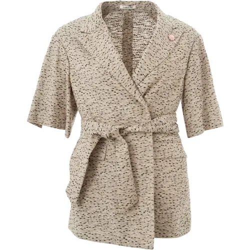 Stylish Jacket Robe , female, Sizes: XS - Lardini - Modalova