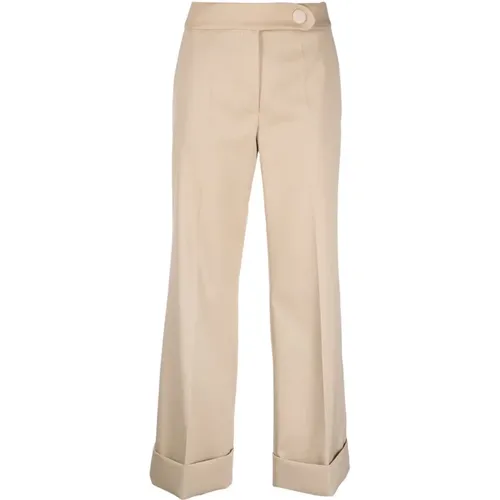 Wide Leg Pants , female, Sizes: S - Lanvin - Modalova