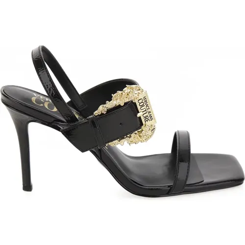 Baroque Emily Sandal , female, Sizes: 3 UK, 5 UK - Versace Jeans Couture - Modalova