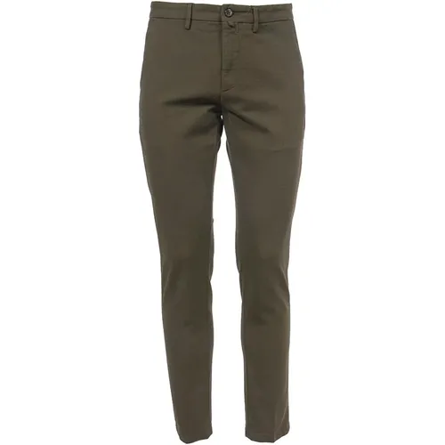 Slim Fit Cotton Carducci Pants , male, Sizes: W38 - Siviglia - Modalova