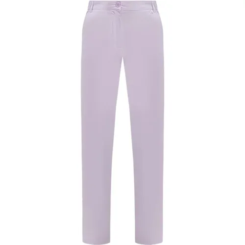 Elastic Waist Trousers with Pockets , female, Sizes: S, M, XS - Twinset - Modalova