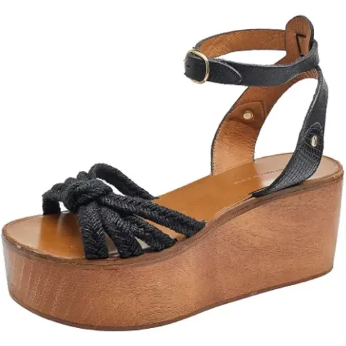 Pre-owned Leather sandals , female, Sizes: 3 UK - Isabel Marant Pre-owned - Modalova