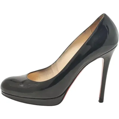 Pre-owned Leather heels , female, Sizes: 4 UK - Christian Louboutin Pre-owned - Modalova