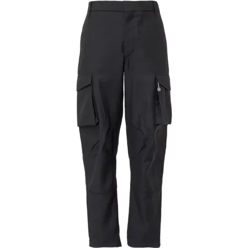 Schwarze Cargo-Hose mit Taschen für Herren - Givenchy - Modalova