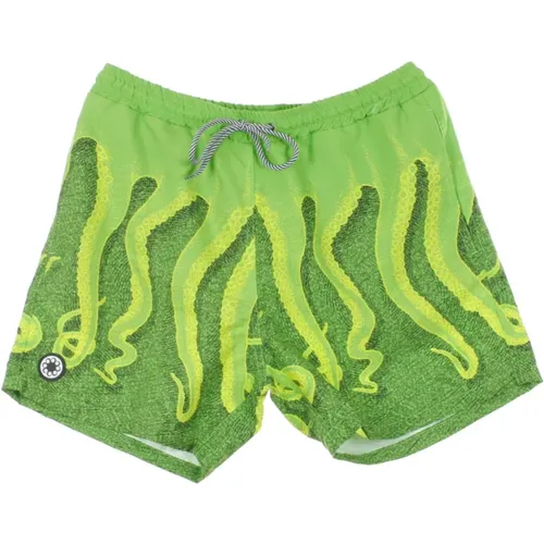 Badehose in Kiwi/Lime Farbe Octopus - Octopus - Modalova