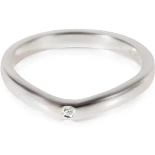 Pre-owned Platinum rings , female, Sizes: ONE SIZE - Cartier Vintage - Modalova