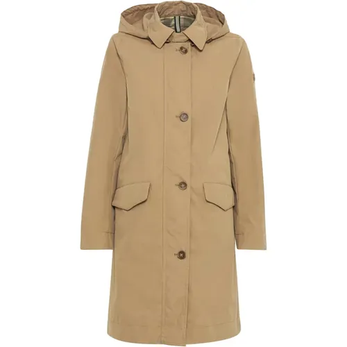 Stylish Jacket with Long Sleeves and Detachable Hood , female, Sizes: 3XL, 2XL - camel active - Modalova