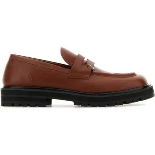 Stilvolle Karamell Leder Loafers - Marni - Modalova