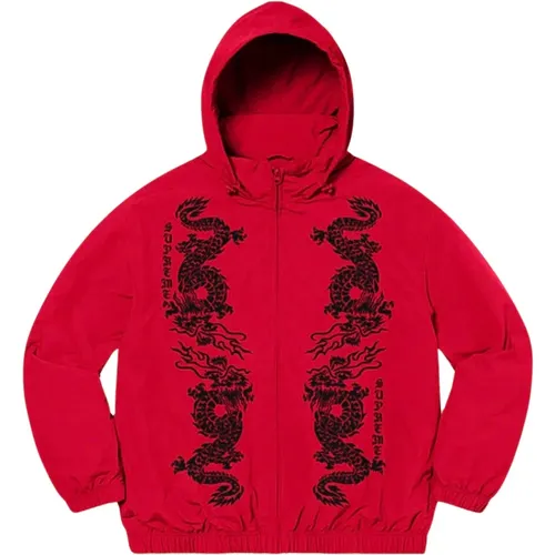 Dragon Track Jacket Limited Edition , male, Sizes: L - Supreme - Modalova