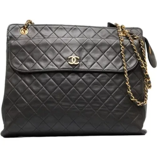 Pre-owned Leather chanel-bags , female, Sizes: ONE SIZE - Chanel Vintage - Modalova