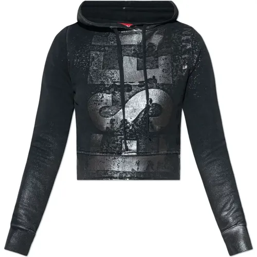 Hoodie ‘F-Slimmy-Hood-P6’ , female, Sizes: M, L, S - Diesel - Modalova