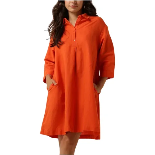 Rotes Mini Kleid Mirilla 3/4 , Damen, Größe: L - moss copenhagen - Modalova