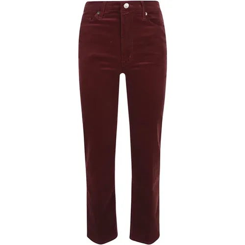 Bordeaux Jeans , Damen, Größe: W25 - Frame - Modalova